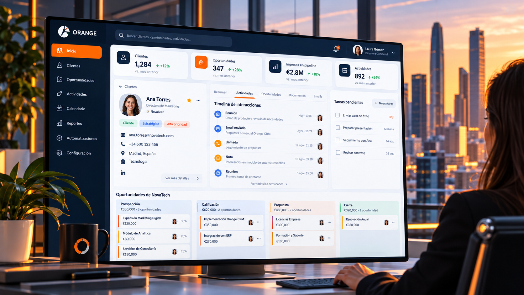 Orange CRM