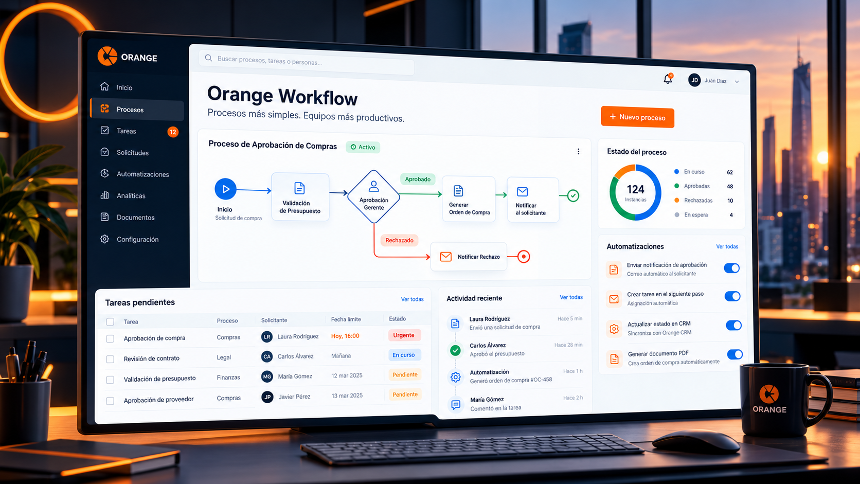Orange Workflow